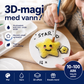 🎨 Magisk 3D-tegning – fukt papiret med vann og motiver svulmer opp! Perfekt til kunst, skoleprosjekter og gavekort. Kreativ moro for alle! ✨🖌️