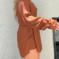 🔥Varmt salg - Satin romper union sett for natten