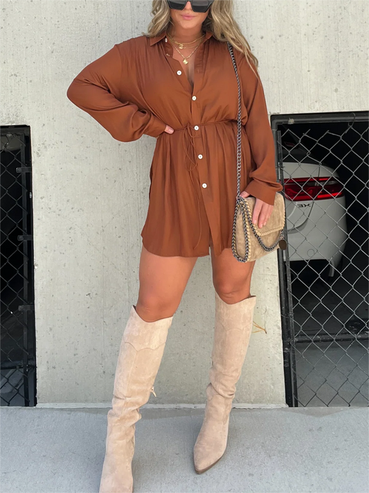 🔥Varmt salg - Satin romper union sett for natten