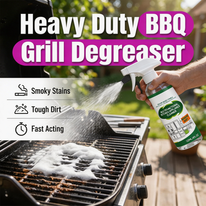 Kraftig Grillrens & Fettfjerner Spray – Fjerner fastbrent fett umiddelbart