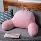 🥳2026 SALG🥳💞50K+ SOLGT! 🛋️📖 50% RABATT! Multifunksjonell korsrygg-lesepute – Høy ryggstøtte, polstret nakkestøtte & polstrede sidearmlener. Fløyelstrekk, avtakbart vaskbart trekk – perfekt for seng, sofa & gulv! 🛯️💤