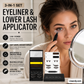 3-i-1-sett med eyeliner og stempel til nedre vippekant