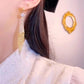 🎁 🌟Øredobber med zirkon og dusk av rhinestone🌟