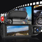 🚗📹Bilkamera med 170° vidvinkel og 1080p dobbeltobjektiv