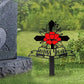 Minnesmerke for kirkegård i metall