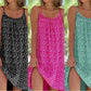 Blomstertrykt Camisole Kjole