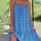 Blomstertrykt Camisole Kjole
