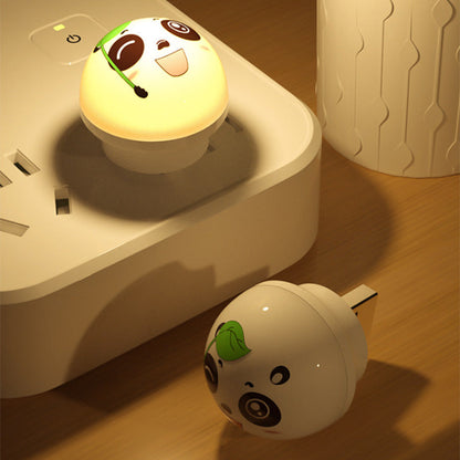 Smart stemmestyrt Panda-nattlys