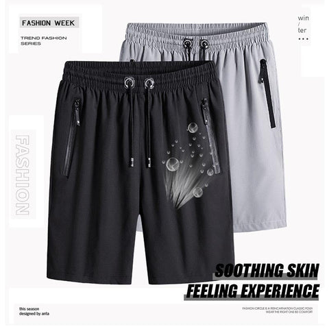 Pantalón Corto Hombre Tallas Grandes Ice Silk Stretch