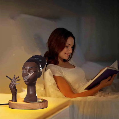 Unique Head-Shaped Incense Burner