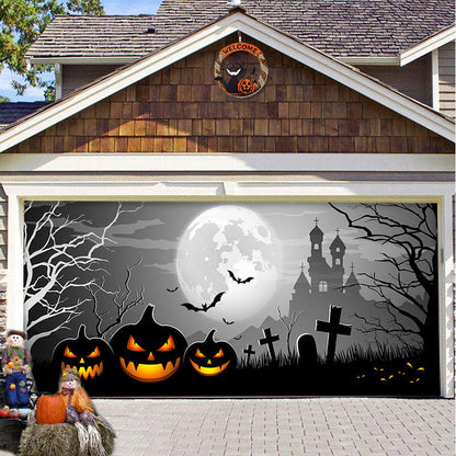 (🎃Tidlig Halloween-salg 49% OFF🎃) - Halloween 2024 Garasjeportdekorasjon