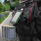 Solcellelader Power Bank for mobiltelefoner