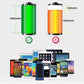 Solcellelader Power Bank for mobiltelefoner