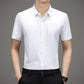 Stretch Anti-Wrinkle Ice Silk-skjorte for menn