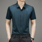 Stretch Anti-Wrinkle Ice Silk-skjorte for menn