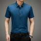 Stretch Anti-Wrinkle Ice Silk-skjorte for menn