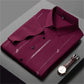 Stretch Anti-Wrinkle Ice Silk-skjorte for menn