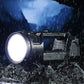 Super Bright Dobbelthode Spotlight bærbar lommelykt