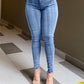 Kvinner Butt Lift, Sexy Skinny Jeans, Stretch Denim Pants