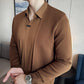 Uformell, ensfarget, falsk 2-delt topp for menn