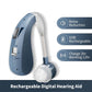 USB-oppladbare Bluetooth-hodetelefoner for høreapparater for seniorer