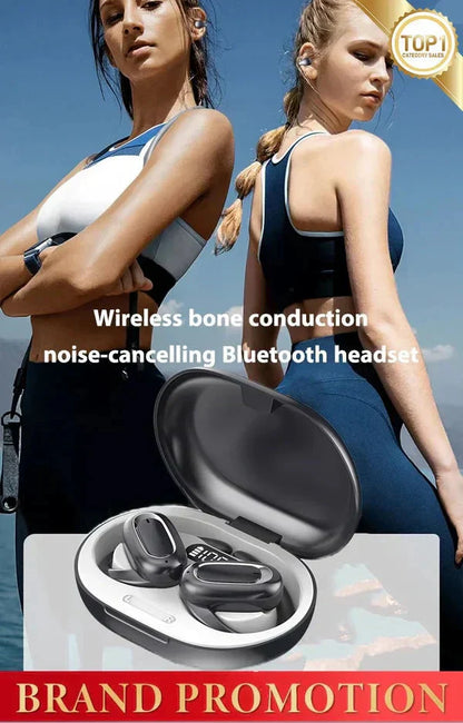 Sporty Bluetooth-hodetelefoner med hengende øre