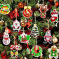 Julemaleri med klistremerkesett