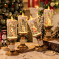 🎅Varmt salg🎅Julestearinlys nattlys🕯️