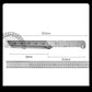 Versatile sharp kitchen knife with sheath