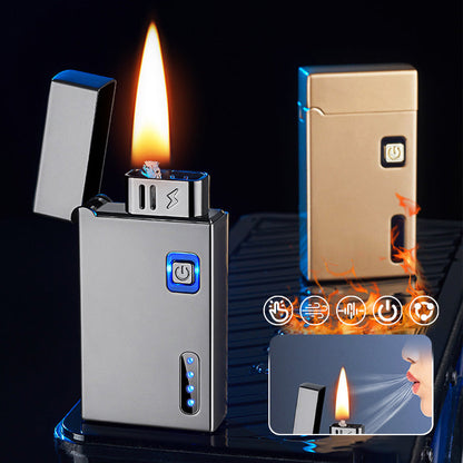 🎅Forhåndssalg til jul🔥Oppladbar induksjon parafin lighter med indikator