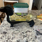 Vinflaskeholder Formet Som En Dachshund