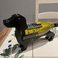 Vinflaskeholder Formet Som En Dachshund