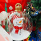 Utendørs jul PVC oppblåsbar dekorert ball