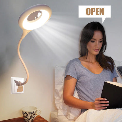 🏆Høyteknologisk stemmeaktivert USB LED-lampe⚡👑
