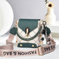 🔥Varmt salg💕Lett crossbody-veske i mykt skinn