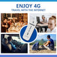 🔥4G LTE-ruter Trådløs USB Mobilt bredbånd⚡ 150 Mbps trådløs nettverkskortadapter