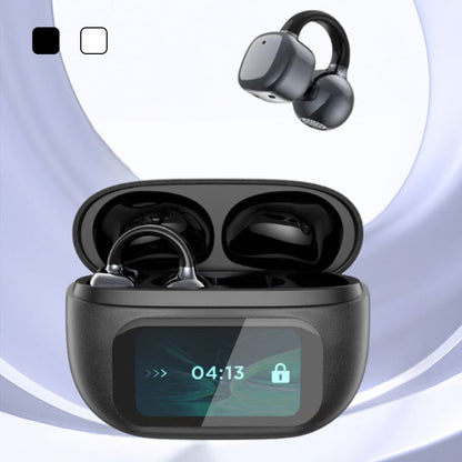 🔥2025 HOT SALE🔥🎧Smart, intelligent oversettelseshodesett med fargeskjerm som klipses på øret🎧