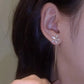 🔥Varmt salg 49% OFF🔥🔥Skinnende diamantblomsterøreringer