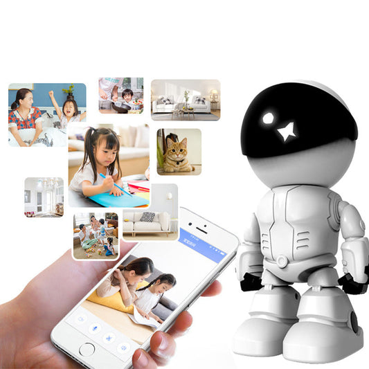 👍Trådløst robotkamera med bevegelsesdeteksjon innendørs🤖Din nye Home Guardian🎥