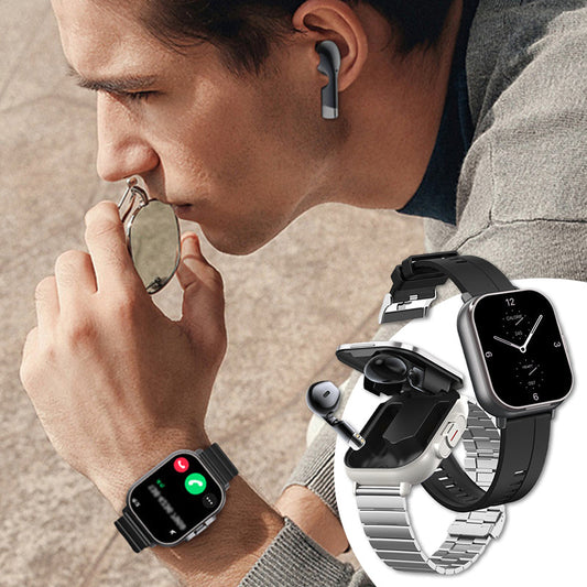 🔥Ny ankomst 2025🔥2-i-1 Bluetooth Earpon Smartwatc