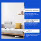 🛋️💨 Kraftig stoff-sofa skumrenser – Flekkfjerning & friskt skum ✨🧴