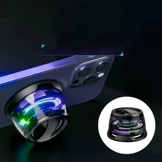 Kompakt og magnetisk Bluetooth-høyttalersett med LED-lys