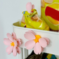 🌸Blomstermagnet til kjøleskap for oppbevaring av matvarer🌸