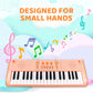 37-tangenters pianotastatur for barn med mikrofon