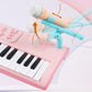 37-tangenters pianotastatur for barn med mikrofon