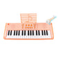 37-tangenters pianotastatur for barn med mikrofon