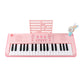 37-tangenters pianotastatur for barn med mikrofon