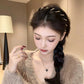 🔥Varmt salg🔥Vintage High Cranium Artificial Pearl Hairband （50% avslag）