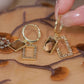 Dangle Hoop-øredobber for kvinner