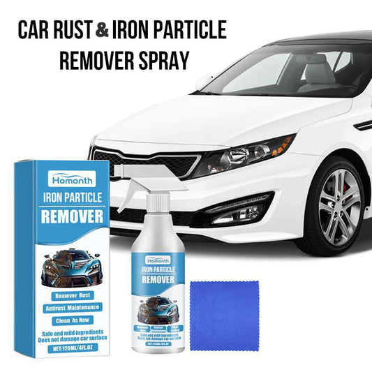 🔥SISTE DAGS TILBUD - 50% RABATT🔥Spray for fjerning av rust og jernpartikler i bilen